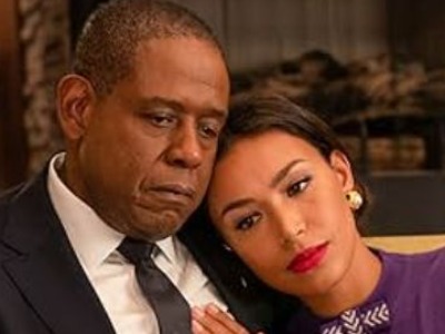 Forest Whitaker as Bumpy Johnson and Ilfenesh Hadera as Mayme Hatcher Johnson in the TV show Godfather of Harlem.